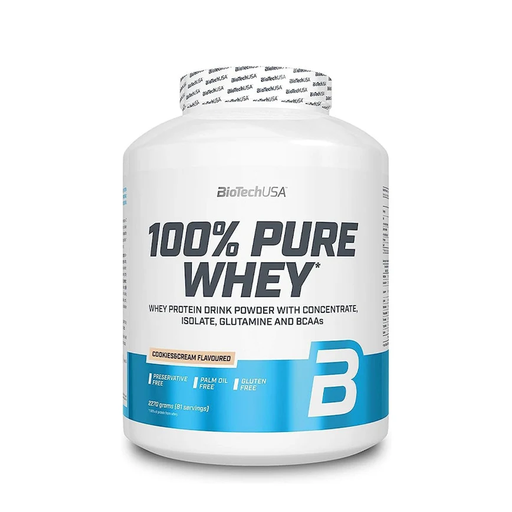BioTech USA 100% Pure Whey 5bs (81 Servings)