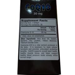 Pharmekal CoQ10 30mg (30 viên) | Viên Uống Hỗ Trợ Sức Khỏe Tim Mạch, Giảm Cholesterol