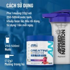Applied Nutrition Creatine + Hydration Professional 360G | Thêm Điện Giải 30 Lần Dùng