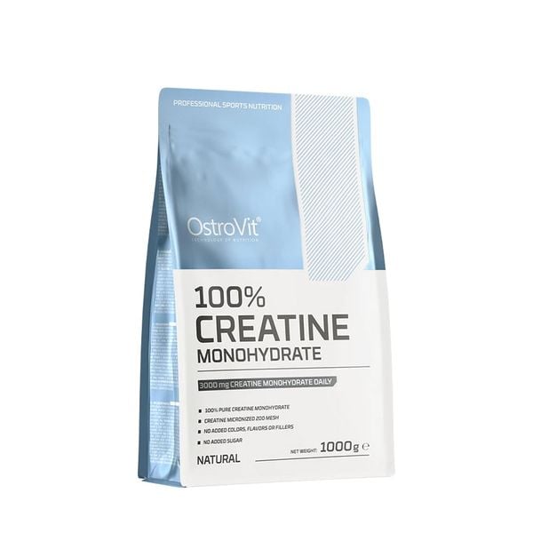 OstroVit Creatine Monohydrate 1000G | 3000mg Mỗi Lần, 333 Lần