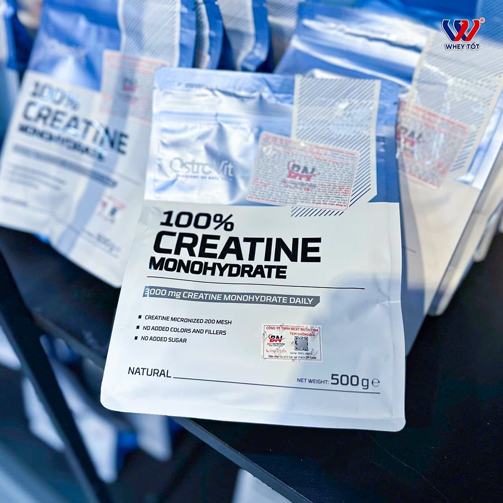 OstroVit Creatine Monohydrate 500G (100 Servings)