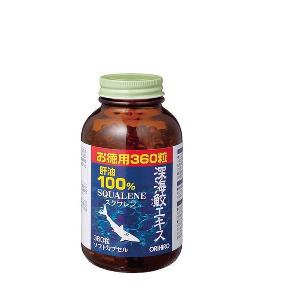 Viên uống giúp chống oxy hóa Orihiro Deep Sea Shark extract (360 viên)