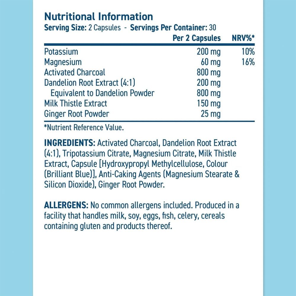 Applied Nutrition Viên Uống Hỗ Trợ Thải Độc và Giảm Chướng Solutions DETOX & DEBLOAT 30 Lần Dùng