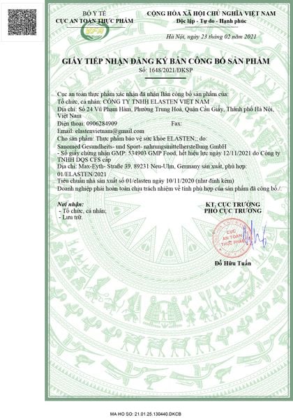 Elasten Thức Uống Bổ Sung Collagen Làm Đẹp Da 25ml x 28 ống