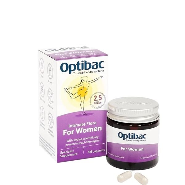 Optibac For Women 14 Viên | 3 Chủng, 2,5 Tỷ CFU