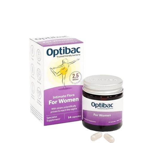 Men vi sinh probiotic cho phụ nữ Optibac For Women 14 viên