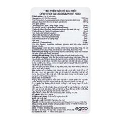 Orihiro Viên Uống Hỗ Trợ Xương Khớp, Bổ Sung Glucosamine 1500mg 900 +90 Viên