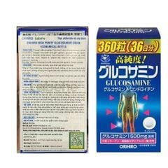 Orihiro Viên Uống Hỗ Trợ Xương Khớp, Bổ Sung Glucosamine 1500mg 360 Viên