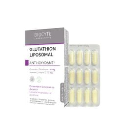 Biocyte Glutathione Liposomal | Hỗ Trợ Chống Oxy Hóa Mạnh, Hỗ Trợ Làm Sáng Da | 90 Viên