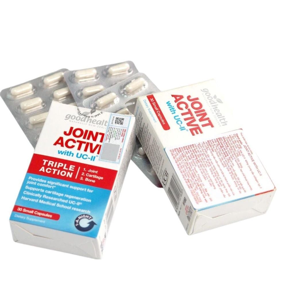 Goodhealth Viên Uống Phục Hồi Sụn Khớp Joint Active With UC II 30 Lần Dùng