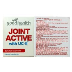 Goodhealth Viên Uống Phục Hồi Sụn Khớp Joint Active With UC II 30 Lần Dùng