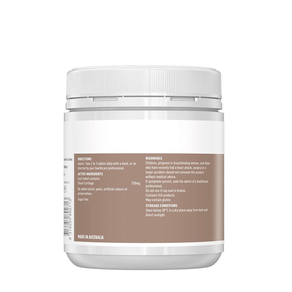Healthy Care Sụn Cá Shark Cartilage 750mg 200 Viên | Hỗ Trợ Xương Khớp
