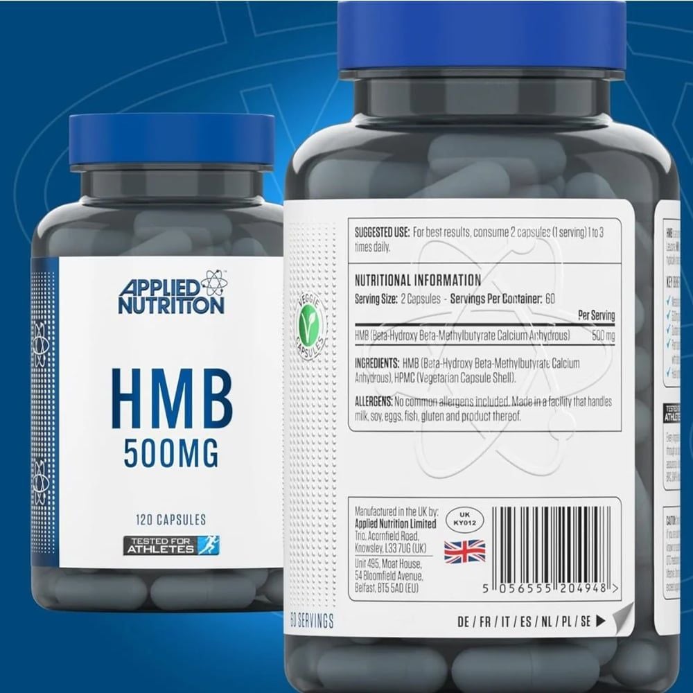 Applied Nutrition HMB 500MG 120 Viên | Phục Hồi Cơ