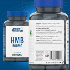 Applied Nutrition HMB 500MG 120 Viên | Phục Hồi Cơ