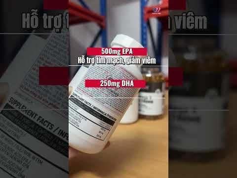 Ostrovit Omega 3 Extreme 180 Viên - EPA/DHA Hàm Lượng Cao