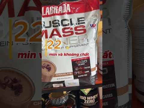 Labrada Muscle Mass Gainer 12Lbs (5.4Kg | 16 Servings)