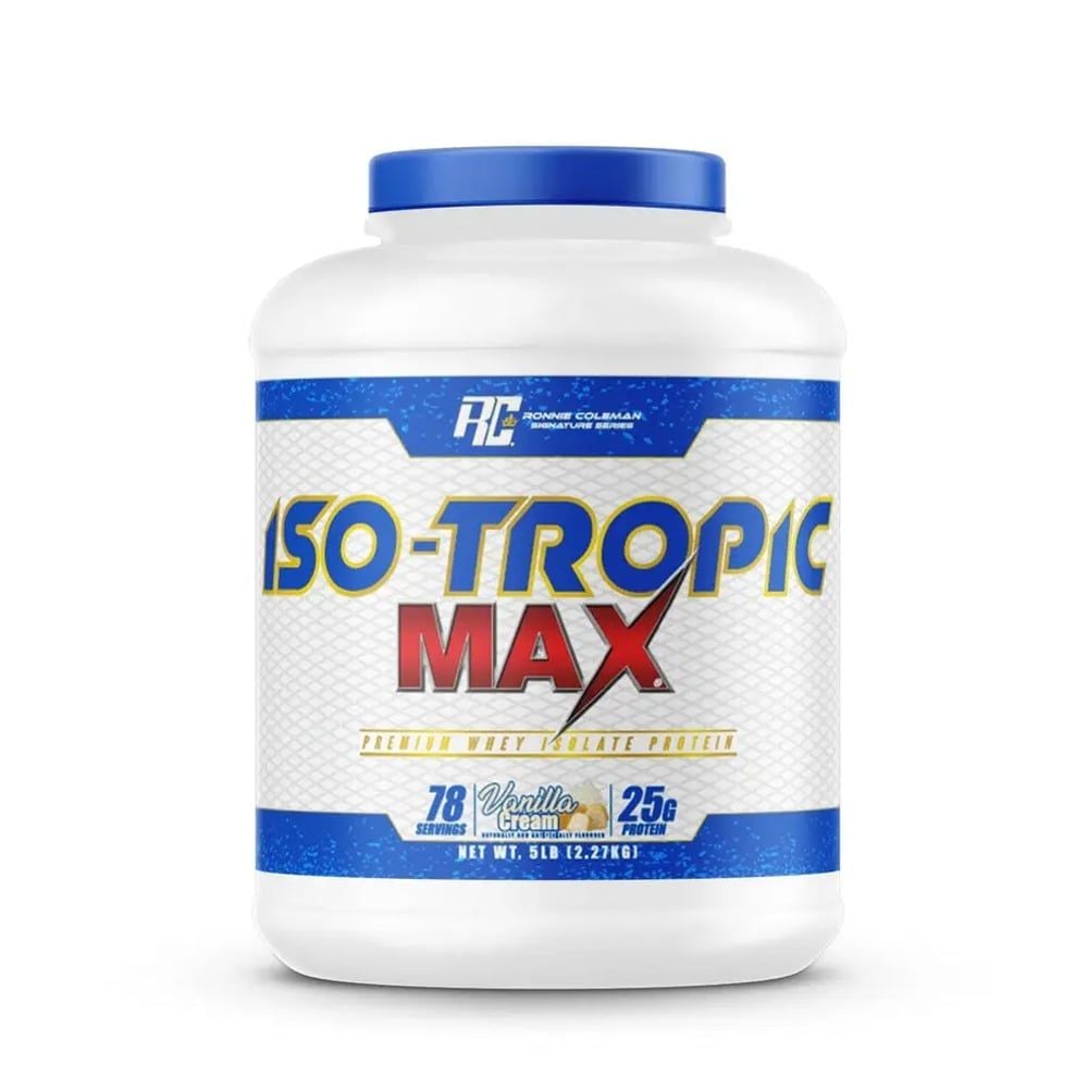 Ronnie Coleman Iso Tropic Max 5lbs – 100% Whey Isolate Protein Powder