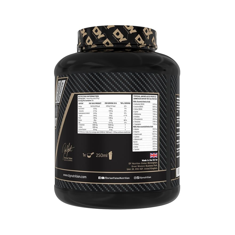 DY Nutrition Whey Protein Shadowhey ISOLATE 2Kg, 66 Servings
