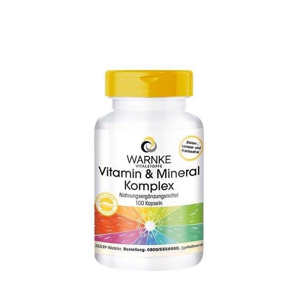 Vitamin tổng hợp Warnke Vitamin UND Mineral Komplex 100 Viên