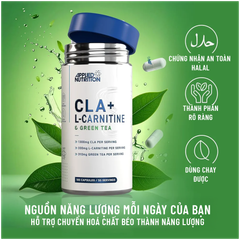 CLA L- Carnitine Green Tea 100 Viên | Hạn Chế Hấp Thu Chất Béo