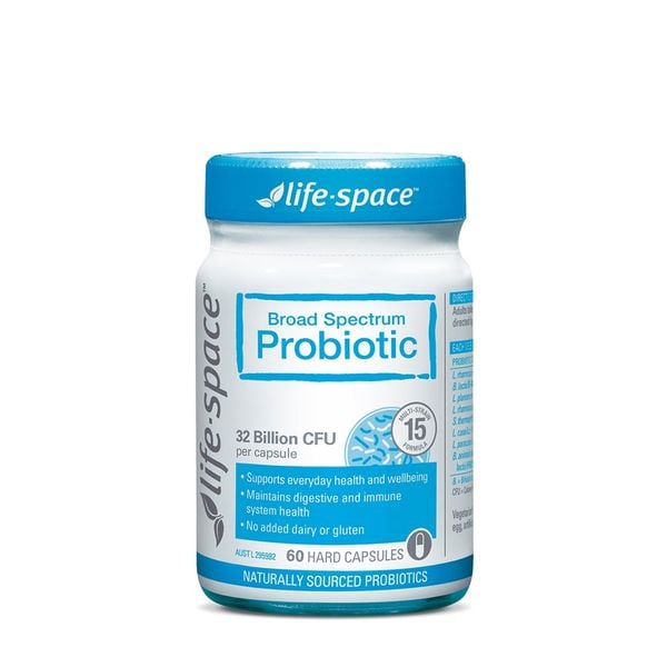 Men Vi Sinh Dành Cho Người Lớn Life Space Broad Spectrum Probiotic 60 Viên