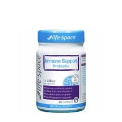 Viên uống Life Space Immune Support Probiotic hỗ trợ tăng cường sức khỏe đường ruột (60 viên)