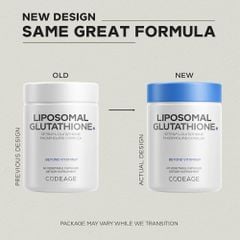 Code Age Viên Uống Hỗ Trợ Làm Sáng Da Liposomal Glutathione | Setria L-Glutathione 500mg - Tinh Khiết Hơn