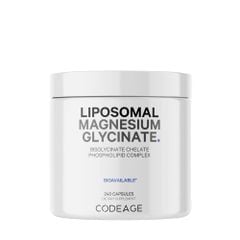 CodeAge Liposomal Magnesium Glycinate | 240 Viên | Hỗ Trợ Giấc Ngủ, Giảm Mệt Mỏi Và Chuột Rút