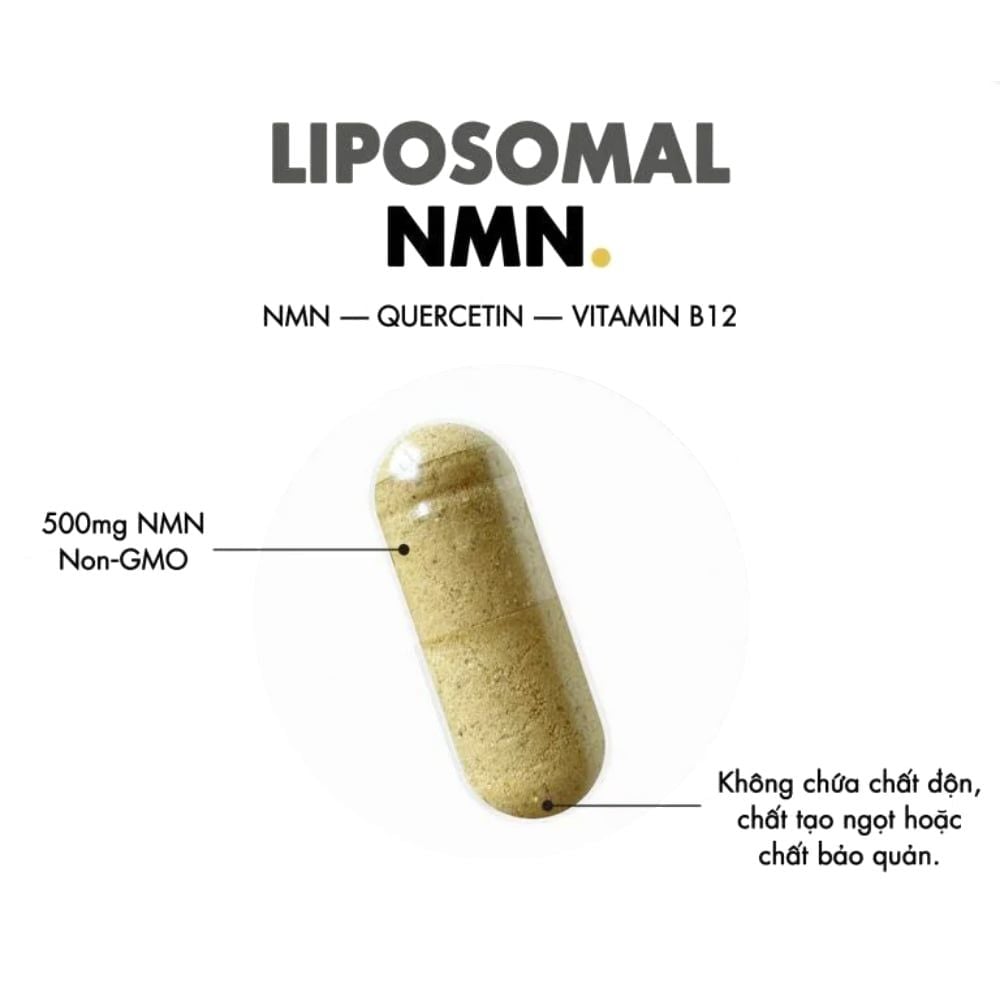 CodeAge Liposomal NMN Platinum, Viên Uống Chống Lão Hóa Trẻ Hóa Da 90 Viên