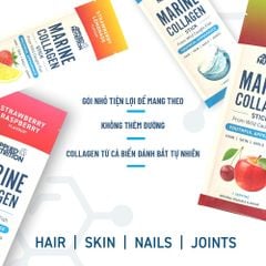 Applied Nutrition Bột Colagen Type 1 Từ Cá Biển Marine Collagen Stick | 1 Lần Dùng | Hộp 10 Gói