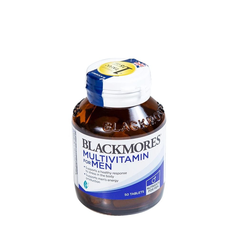 Blackmores Multivitamin For Men 50 Viên | Hỗ Trợ Sinh Lý Nam