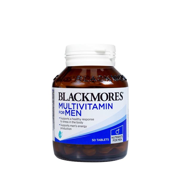 Blackmores Multivitamin For Men 50 Viên | Hỗ Trợ Sinh Lý Nam