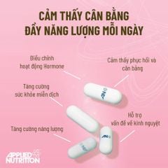 Applied Nutrition Viên Uống Hỗ Trợ Cân Bằng Nội Tiết Tố Solutions MENOPAUSE COMPLEX 30 Lần Dùng