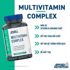 Applied Nutrition VITALITY MULTI-VITAMIN COMPLEX 30 Lần Dùng