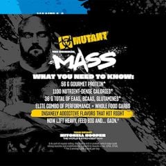 Mutant The Original Mass Gainer 5lbs (2.27KG) | Bổ Sung Calo Phát Triển Cân Nặng