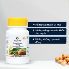 Warnke Viên Uống Nattokinase 50mg | Hỗ Trợ Phòng Chống Đông Máu