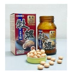 Orihiro Viên Uống Hỗ Trợ Sức Khoẻ Nam Giới New Oyster Extract 120 Viên