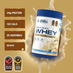 Applied Nutrition Sữa Bổ Sung Protein Critical Whey Protein Blend 825g | 25 Lần Dùng