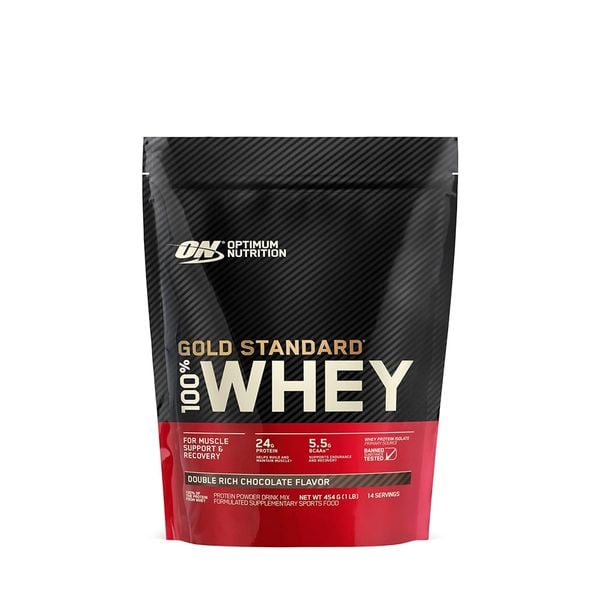 Optimum Nutrition Gold Standard 100% Whey 454g | Nhỏ Gọn Tiện Lợi