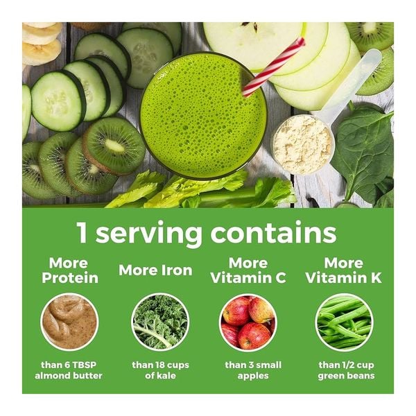 Orgain Đạm Thực Vật Organic Protein Greens 882g