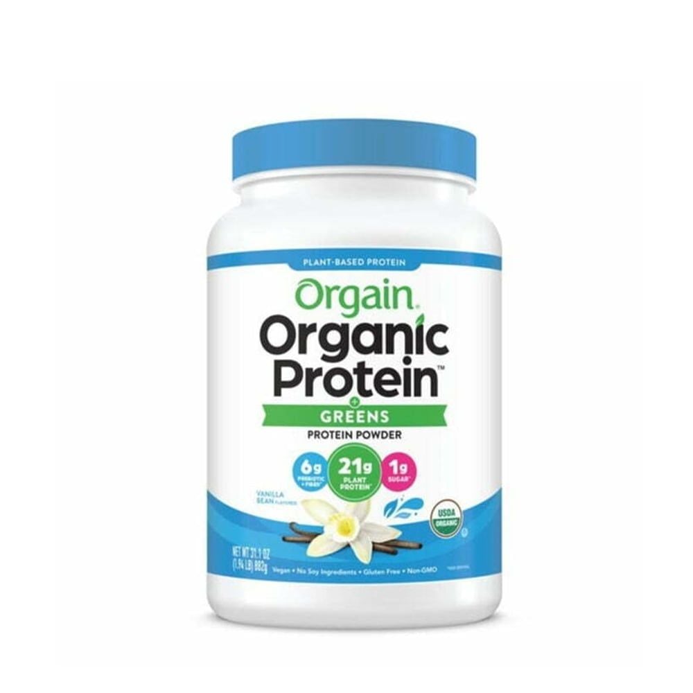Orgain Organic Protein Greens 882g bột đạm thực vật phối 4 nguồn kèm rau xanh