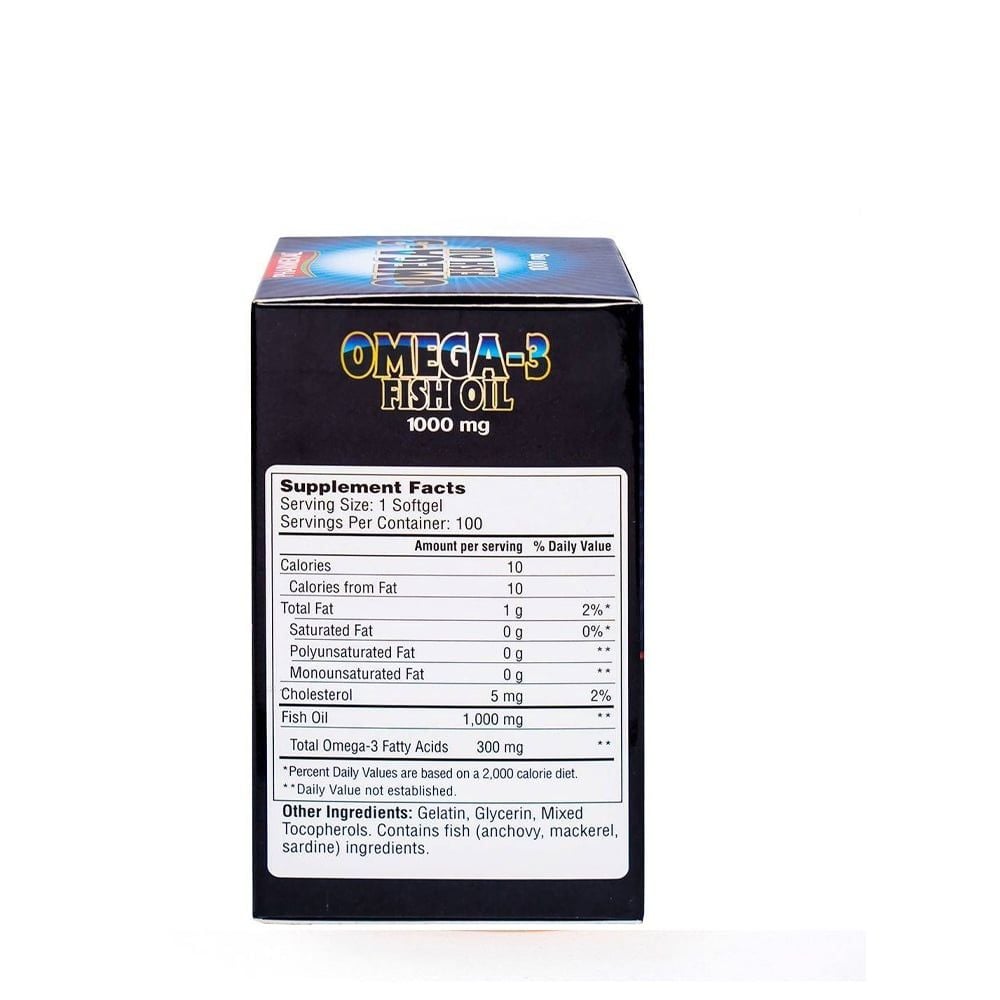 Pharmekal Viên Uống Dầu Cá Omega 3 Fish Oil 1000mg 100 Viên