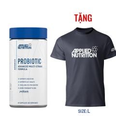 Viên Uống 10 Tỷ Lợi Khuẩn Applied Nutrition Probiotic 60 Viên (30 Servings)