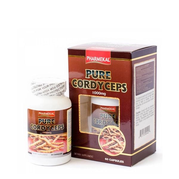 Pharmekal Pure Cordyceps 60 Viên | Viên Uống Đông Trùng Hạ Thảo