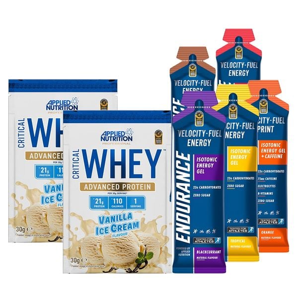(Combo quà tặng kèm) 2 Sample Critical Whey + 5 Gel Endurance