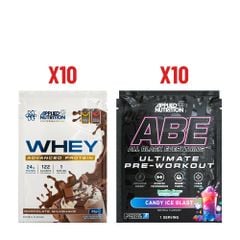 Applied Nutrition Combo 10 Sample ABE + 10 Sample Critical Whey