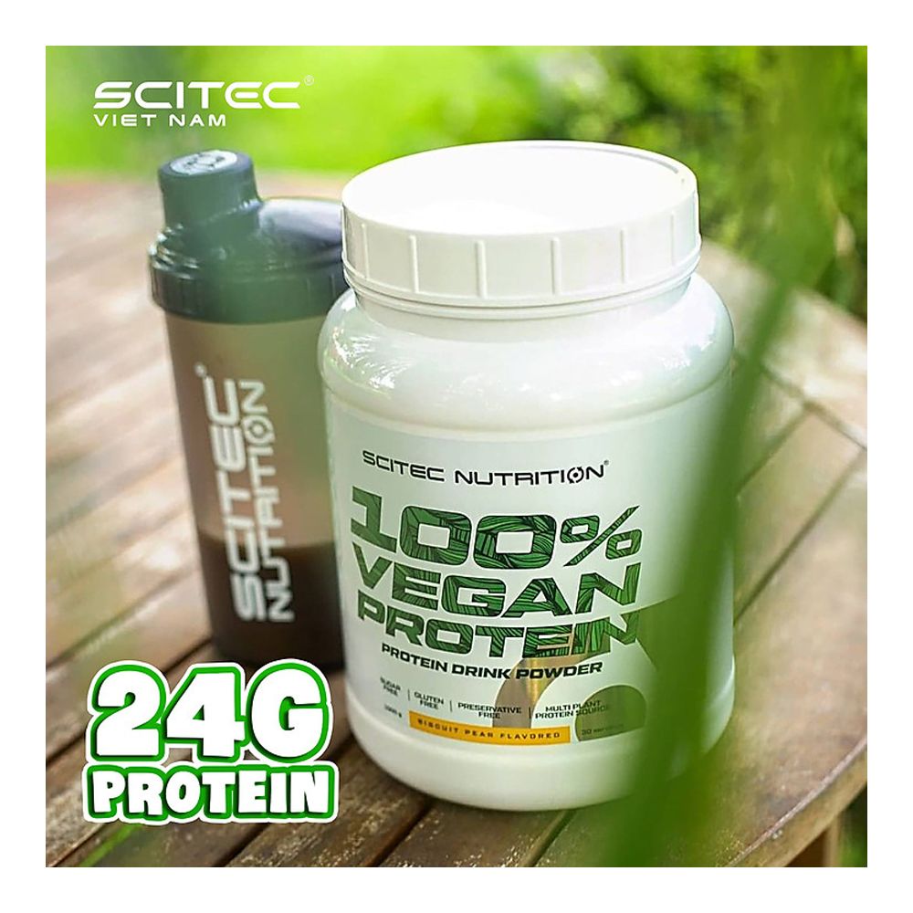 Scitec 100% Vegan Protein 1000g | 24g Đạm Thực Vật
