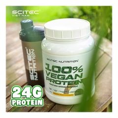 Scitec 100% Vegan Protein 1000g | 24g Đạm Thực Vật