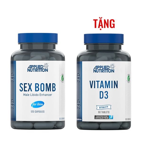 Applied Nutrition Sex Bomb For Him 120 Viên (60 Servings)