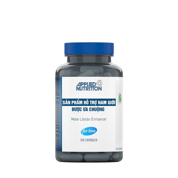 Viên uống hỗ trợ nam giới Applied Nutrition 120 viên, 2 tháng sử dụng (BB 09/2026)
